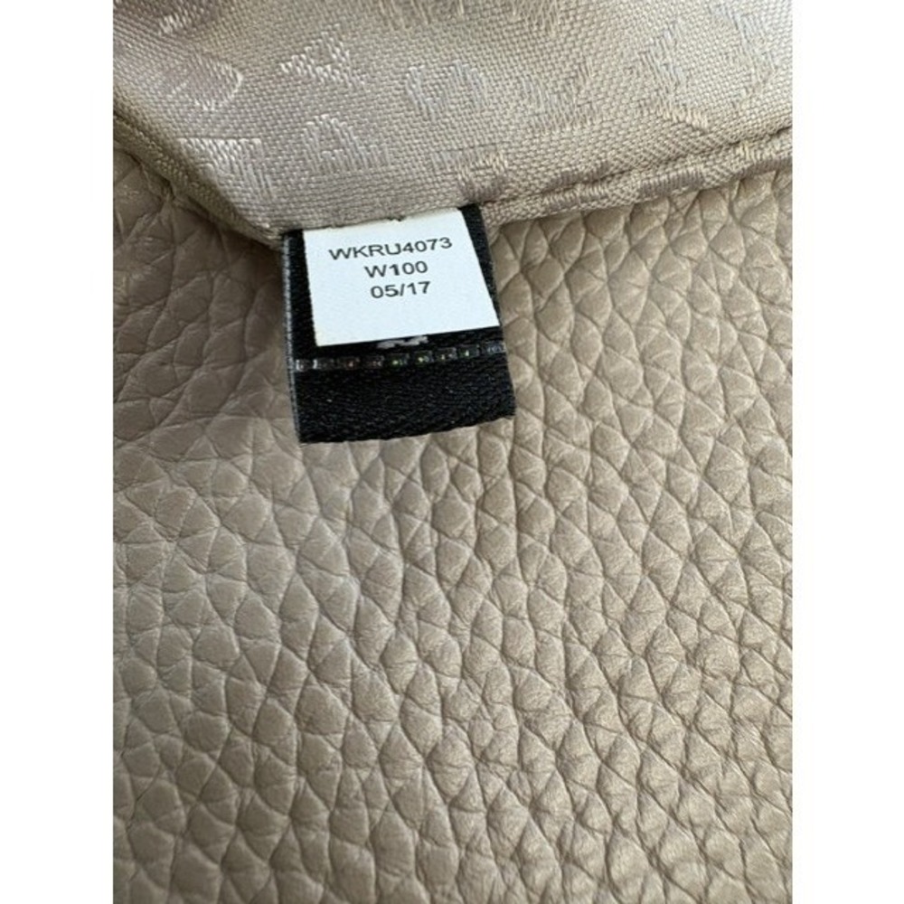 Kate Spade New York WKRU4073 Warm Taupe Pebbled Leather Crossbody Bag Tassel - Picture 6 of 9